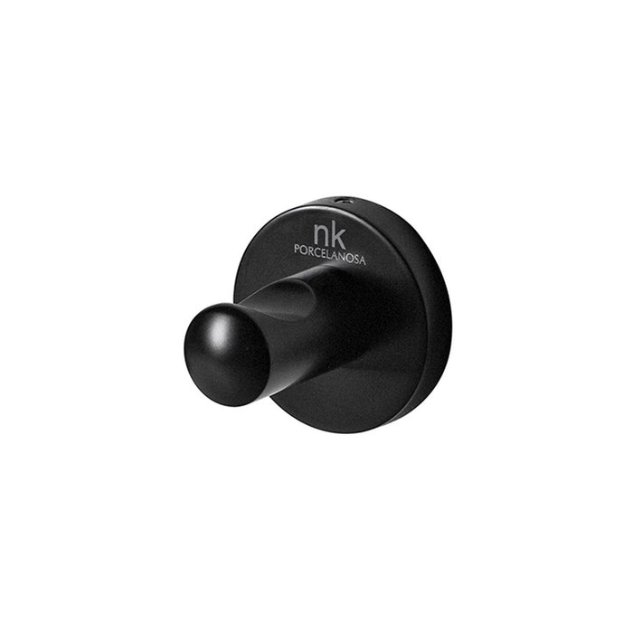 Robe hook Matt black Standard Noken