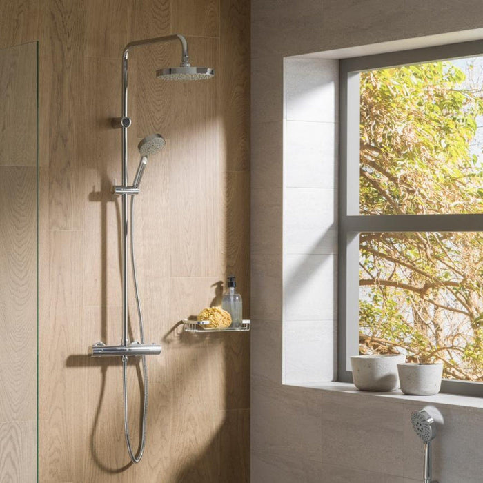 HOTELS Soap & Sponge Basket - Chrome Bathroom Accessories Noken by Porcelanosa