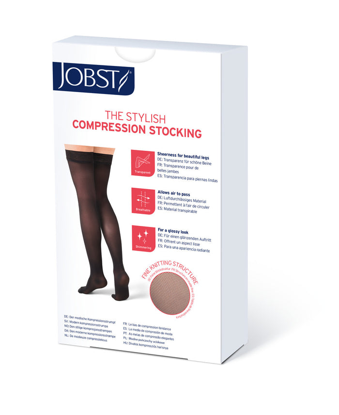 JOBST® Activa Sheer  Thigh High 8-15mmHg
