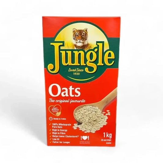 Jungle Oats 1kg box of 100% wholegrain rolled oats