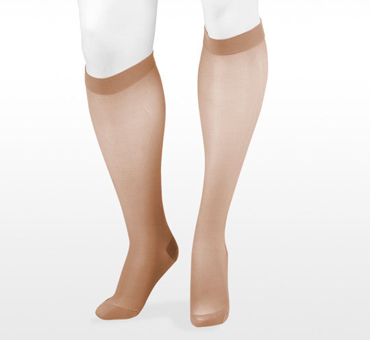 Juzo Naturally Sheer Knee High 20-30mmHg - Compression Level: Firm 20-30 MmHg - Female - Knee