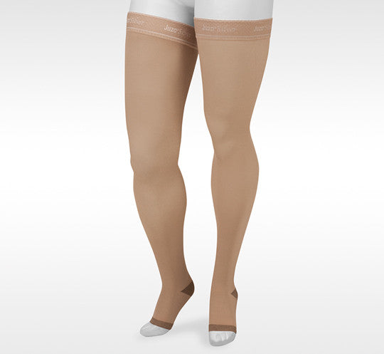 Juzo Silver Thigh High W/ Silicone Band 20-30mmHg - Compression Level: Firm 20-30 MmHg - Unisex - Leg
