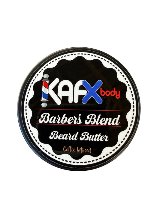 KAFX Body Beard Butter with Coffee Oil | Barbershop Fresh Scent | 3oz
