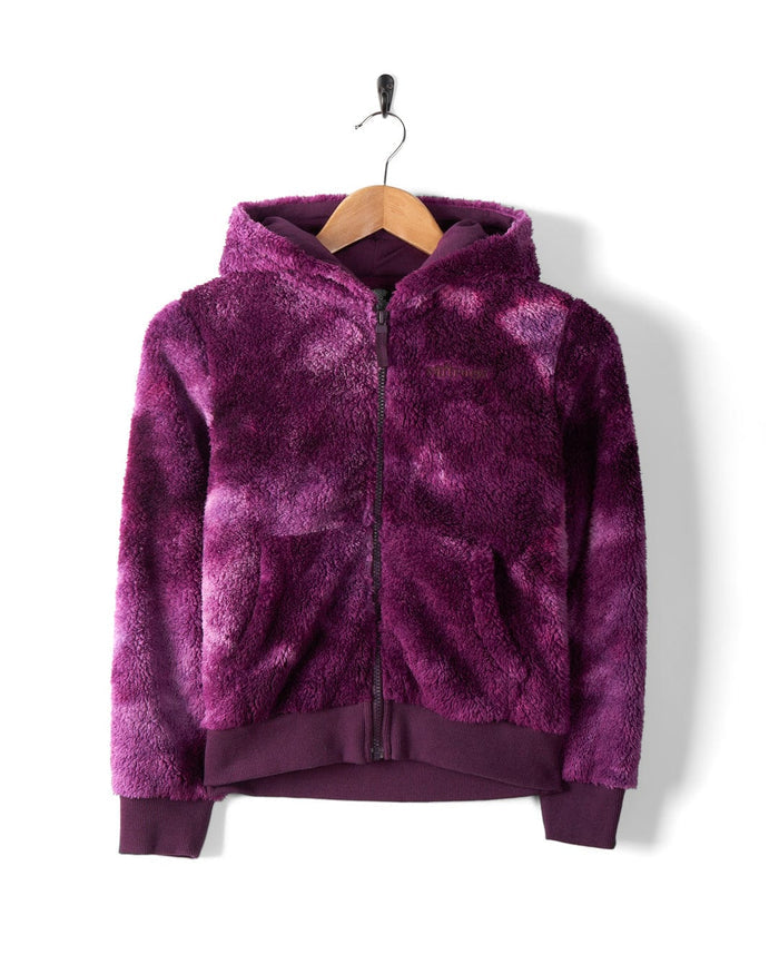 Kiki Kids Zip Fleece in Purple