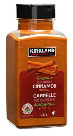 Kirkland Organic Ground Saigon Cinnamon 303g Pack - Shoppers-kart.com