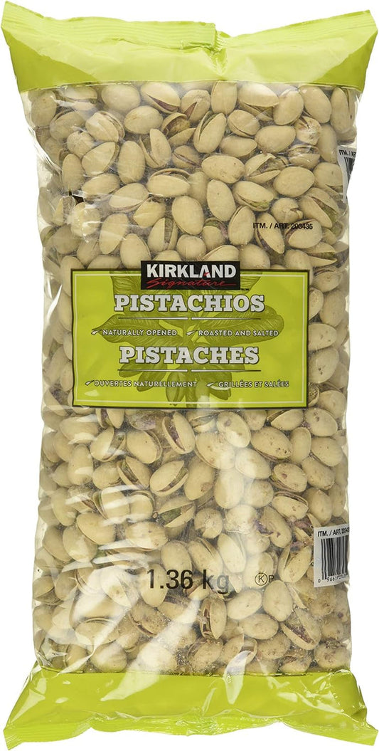Kirkland Signature Dry Roasted In-Shell Pistachios 1.36Kg - Shoppers-kart.com