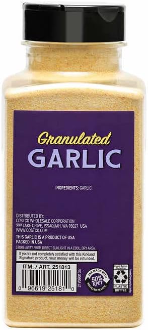 Kirkland Signature Granulated California Garlic Finest Quality (510g). - Shoppers-kart.com