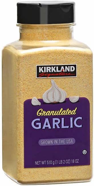 Kirkland Signature Granulated California Garlic Finest Quality (510g). - Shoppers-kart.com
