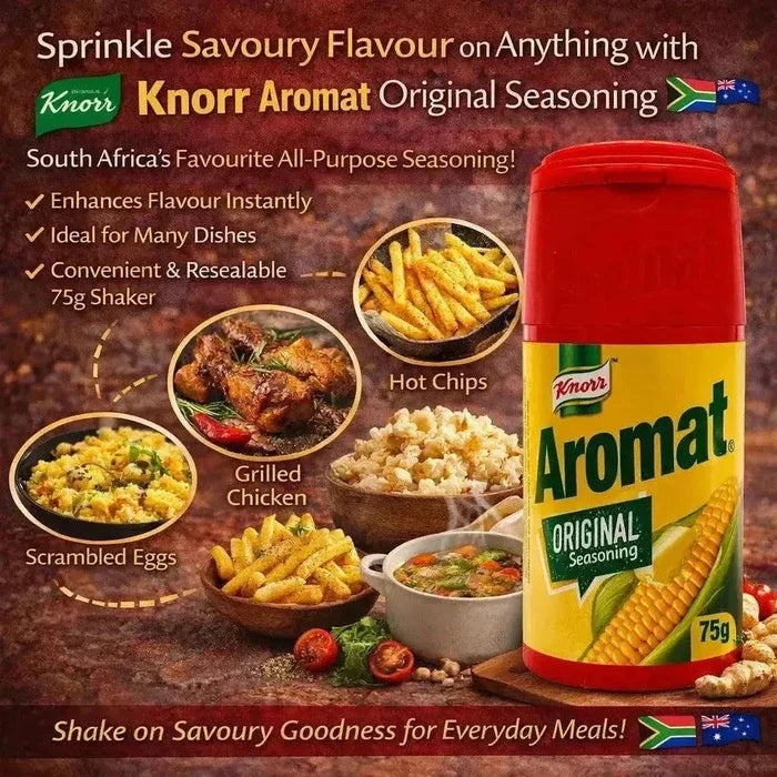 Knorr Aromat powder seasoning shaker 75g for versatile South African cooking