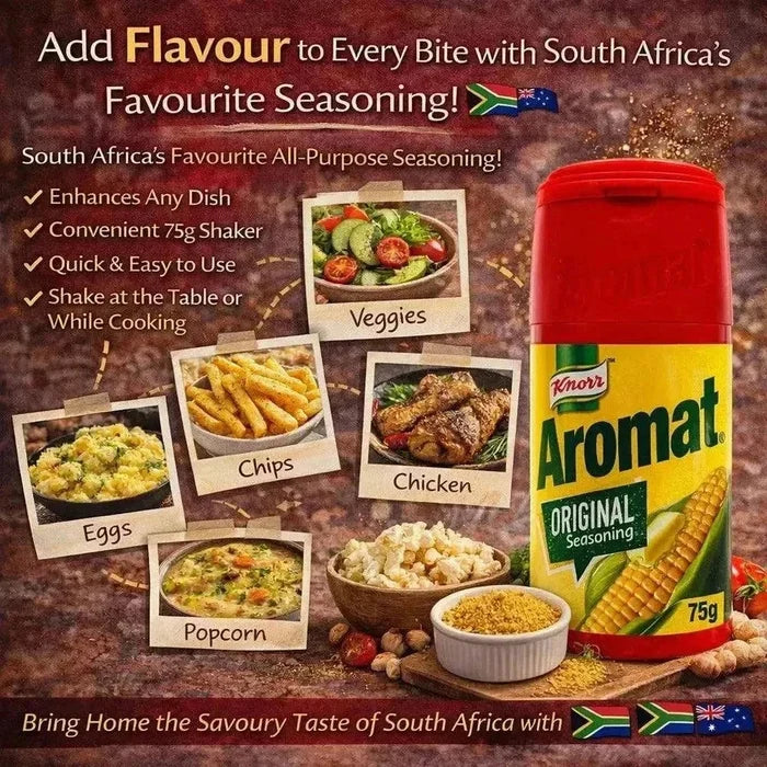 Knorr Aromat powder seasoning shaker 75g South African all-purpose flavor enhancer