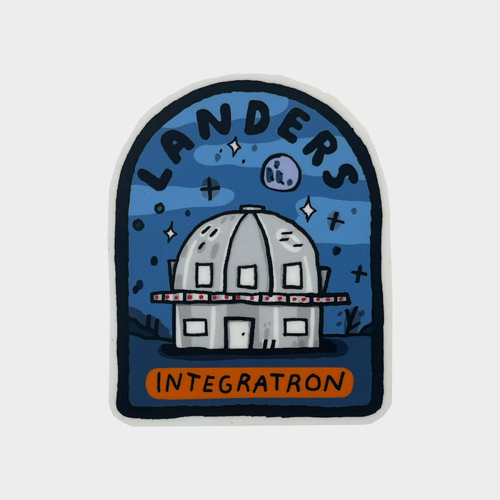 Landers Sticker