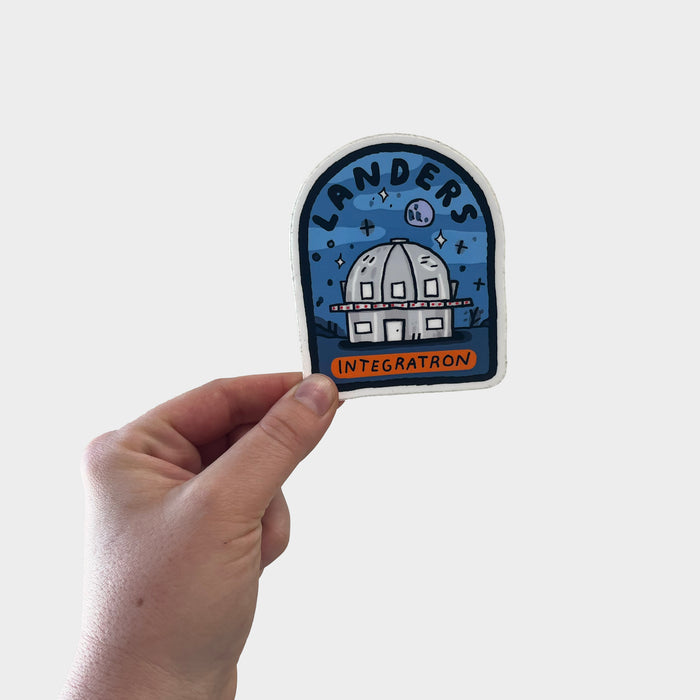 Landers Sticker