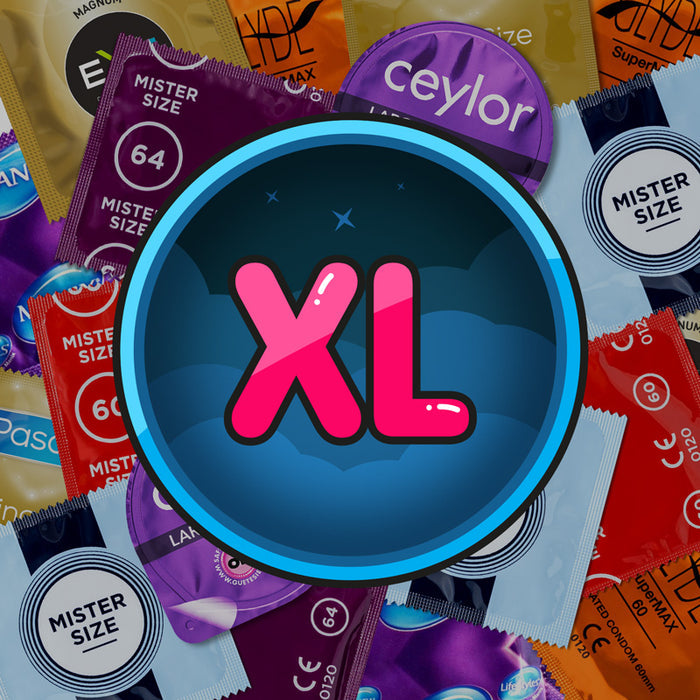 Larger Condoms Sampler Pack