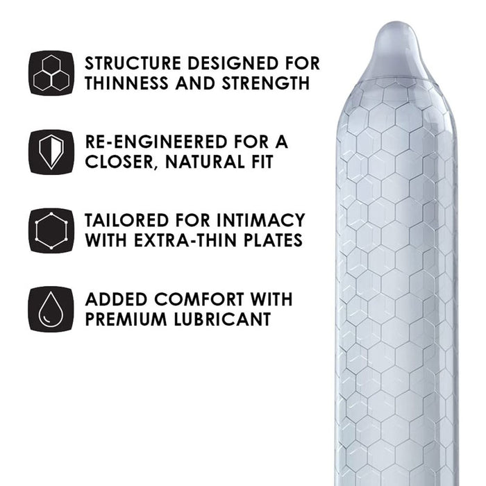 Lelo Hex Respect XL Box 12 | WorldCondoms