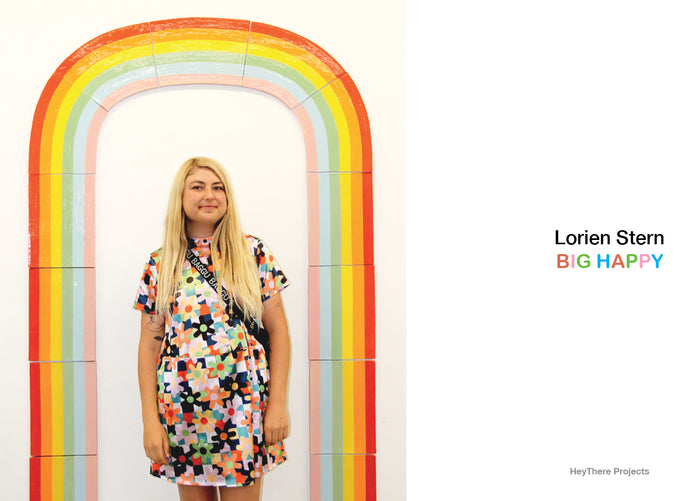 (Lorien Stern) Big Happy Book with signed print
