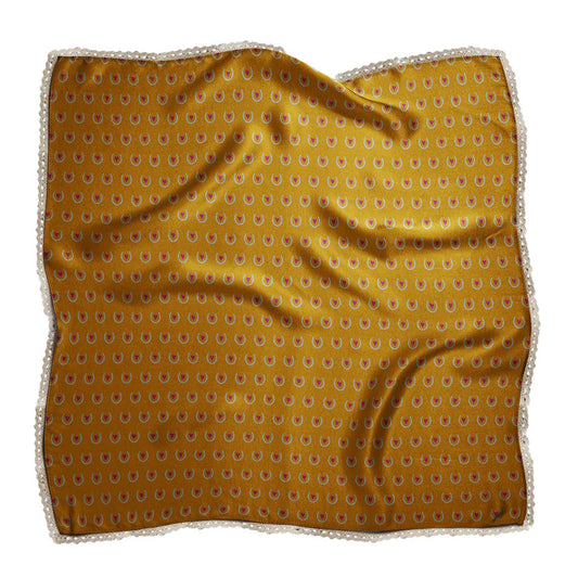 Lucky You Horseshoe Silk Scarf