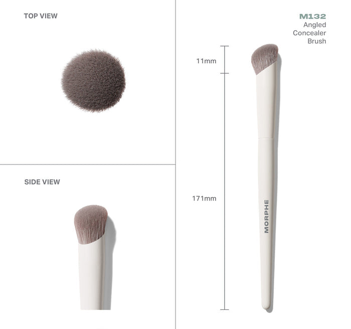 M132 Angled Concealer Brush