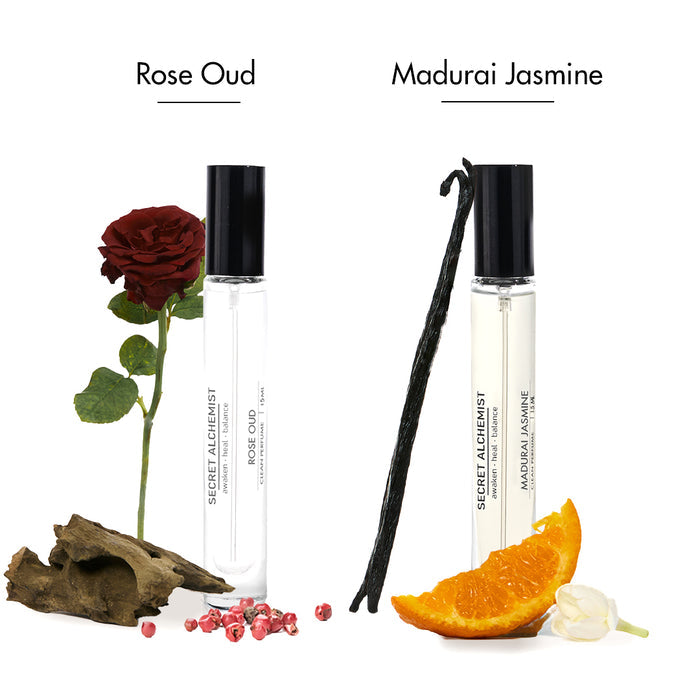 Madurai Jasmine & Rose Oud- Limited Edition EDP Duo