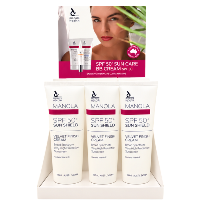 Manola Velvet Touch Sun Shield SPF50+ 100ml