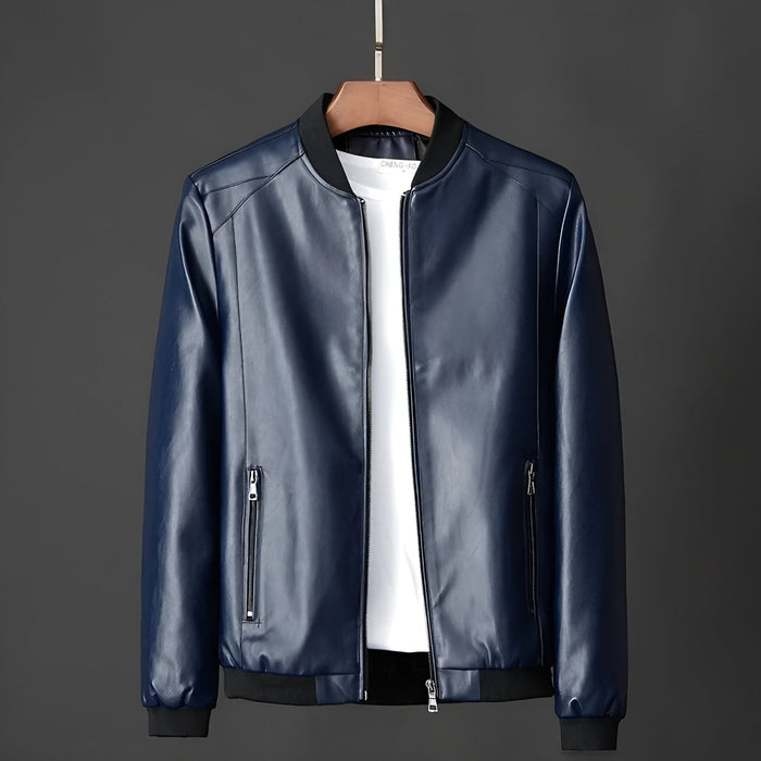 Maxime™ | Leather Motorcycle Jacket
