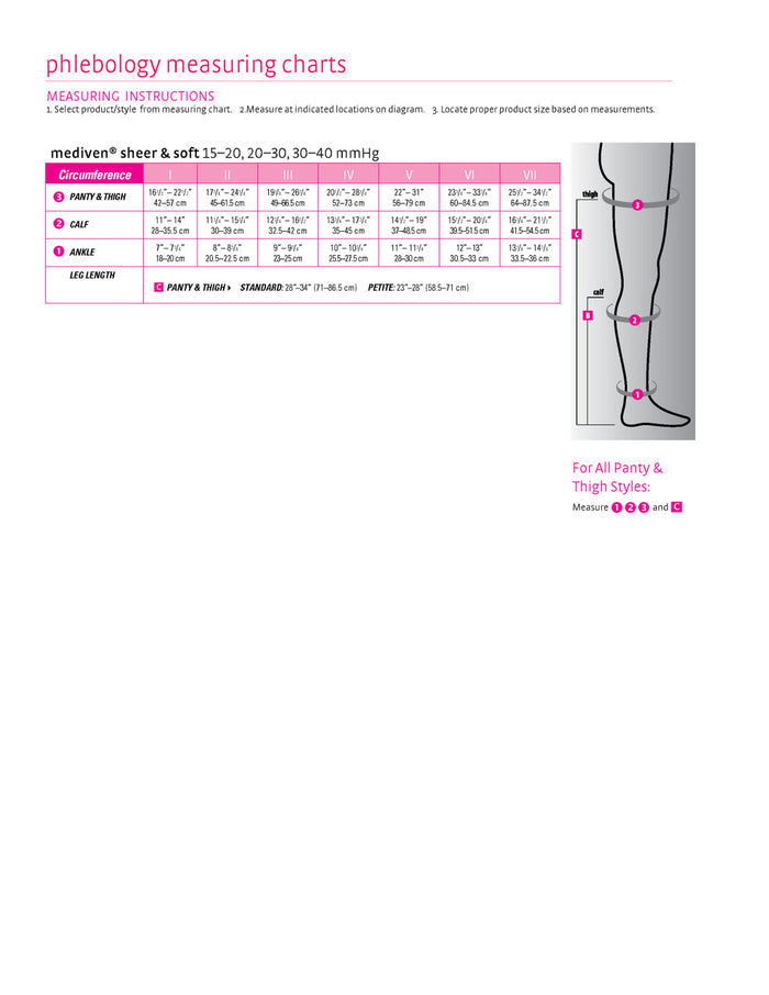 Medi Sheer & Soft Maternity Pantyhose 20-30mmHg - Compression Level: Firm 20-30 MmHg - Female - Leg
