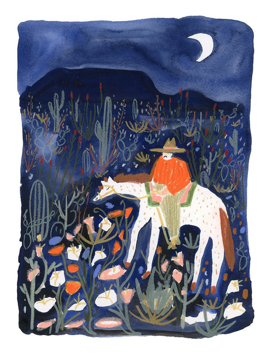 (Melissa Lakey) Counting Flowers Every Night print 16 x 20