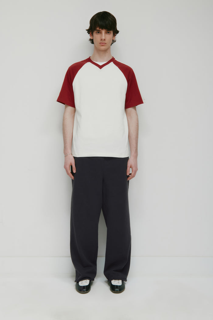 Men's Asr Cut-off Sweatpant in Almost Black