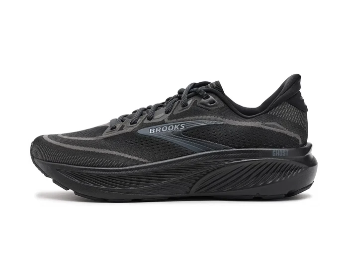 Men's Brooks Ghost 18 in Black/Black