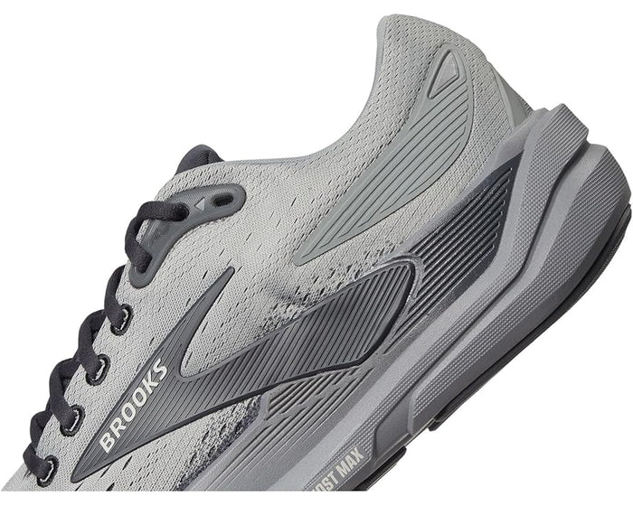 Men's Brooks Ghost Max 3 in Grey/Black