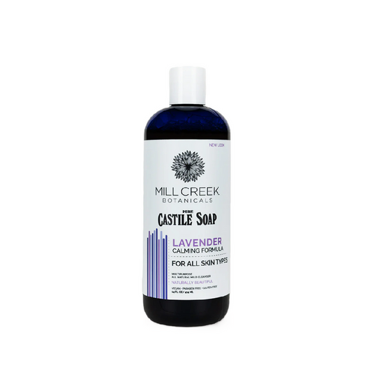 Mill Creek Botanicals Pure Castile Soap Lavender Calming Formula 414ml