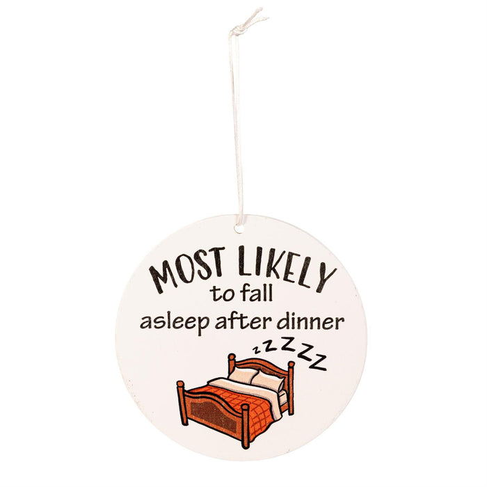Asleep After Dinner