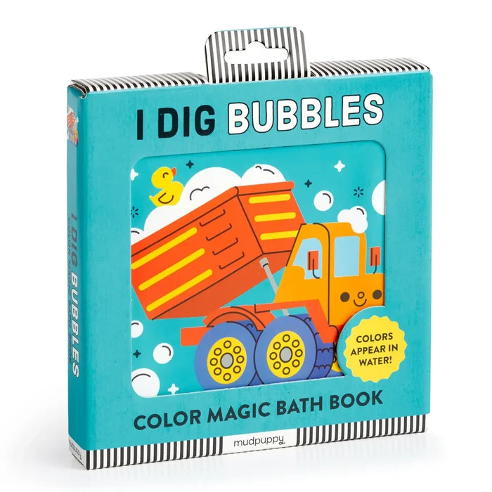 Mudpuppy Color Magic Bath Book: I Dig Bubbles!
