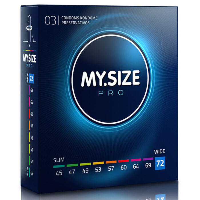 My.Size PRO 72mm Condoms Box 3 | WorldCondoms