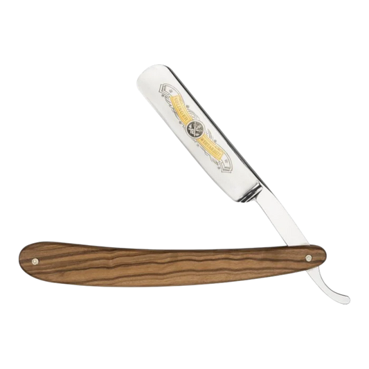 Nippes barberkniv 5/8" - Oliventre