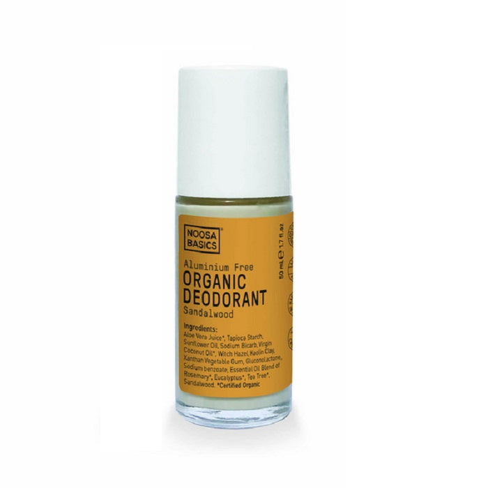 Noosa Basics Deodorant Roll On - Sandalwood 50ml - L'Organic