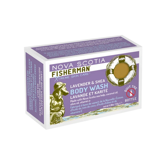 NOVA SCOTIA FISHERMAN  | Lavender & Shea Soap Bar