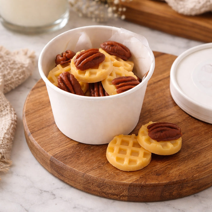 Nutty Waffles Coconut Wax Melts – Maple Caramel Bakery Scent, 3 oz