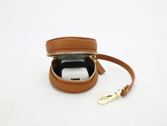 Oakbark & Chrome Accessory Keeper