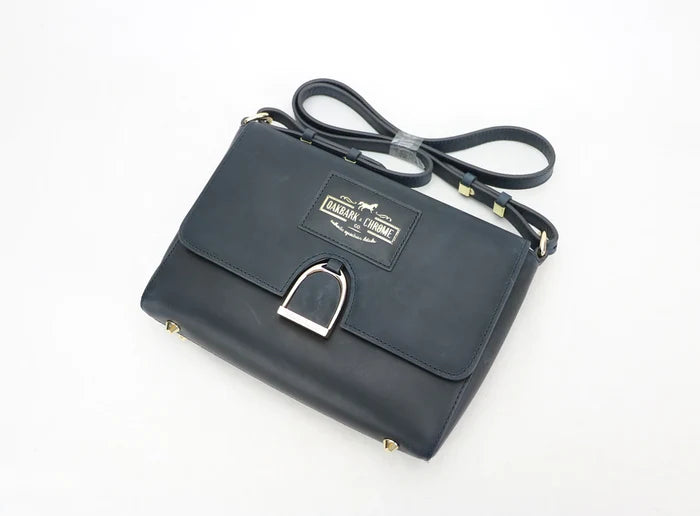 Oakbark & Chrome Shoulder Bag