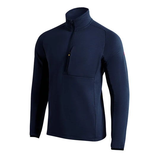 Florence Marine X Off Grid fleece half zip jacket navy small.