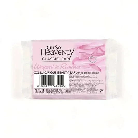 Oh So Heavenly Classic Care Soap Bar Wrapped in Romance 175g with silk extract and luxurious fragrance