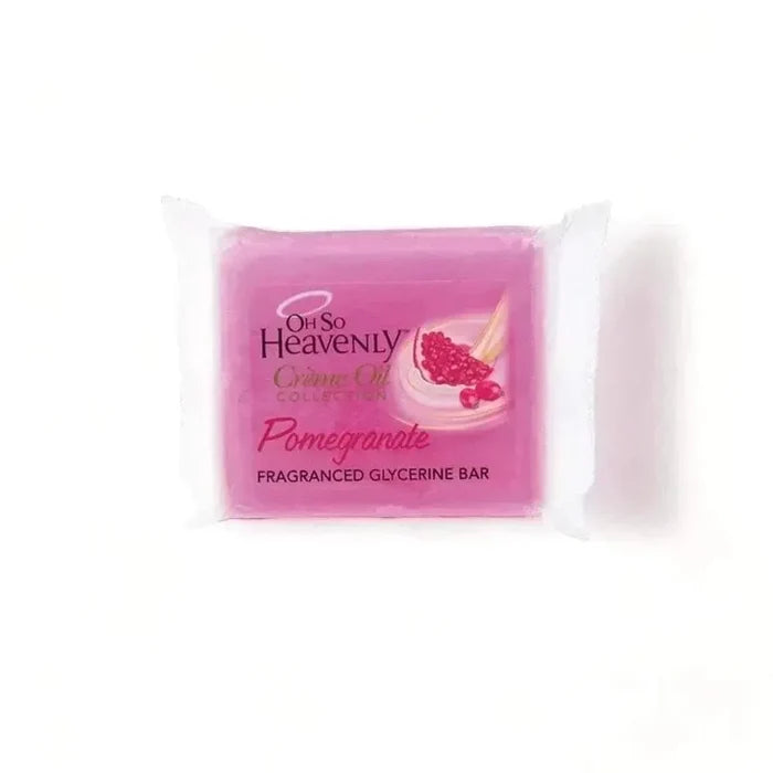 Oh So Heavenly Glycerine Soap Bar Pomegranate 150g with nourishing glycerine and fruit fragrance