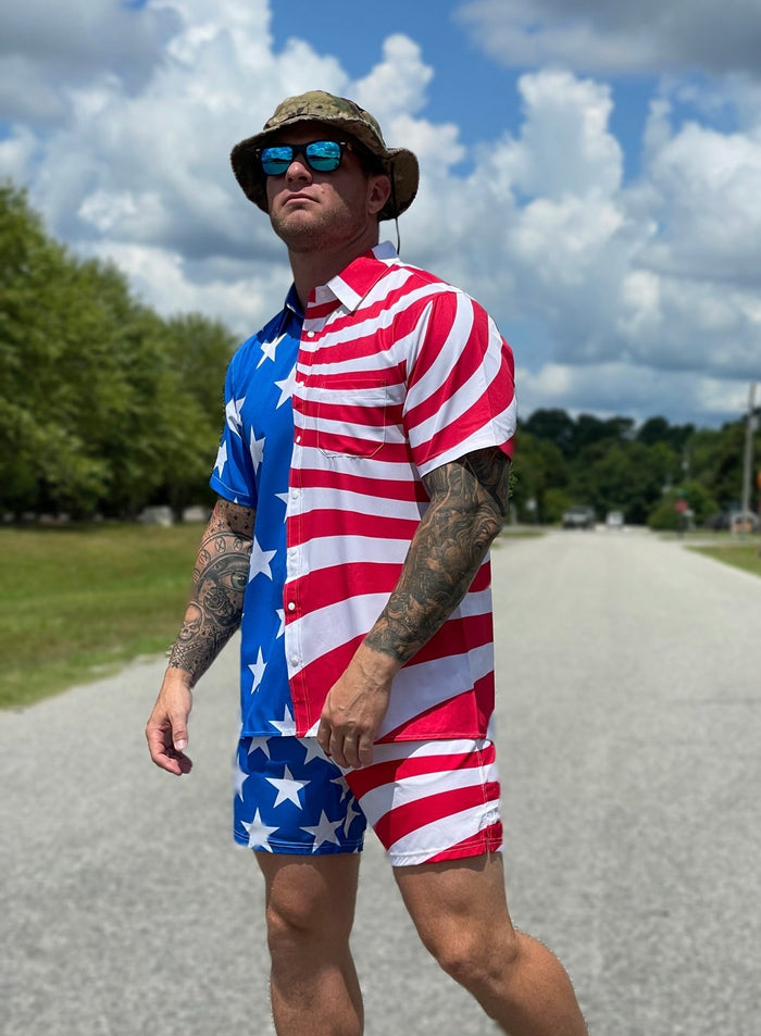 Old Glory Button-up