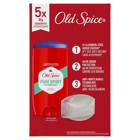 Old Spice Pure Sport High endurance Deodorant for Men - Shoppers-kart.com