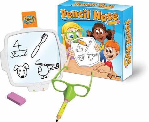 Pencil Nose Game By Fat Brain