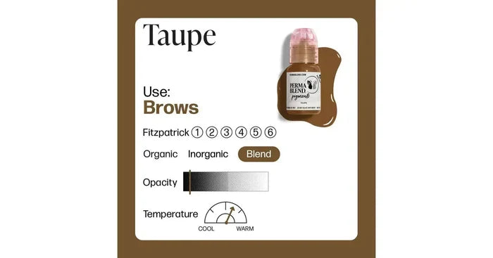 Perma Blend Brow Pigment - Taupe (0.5oz.)