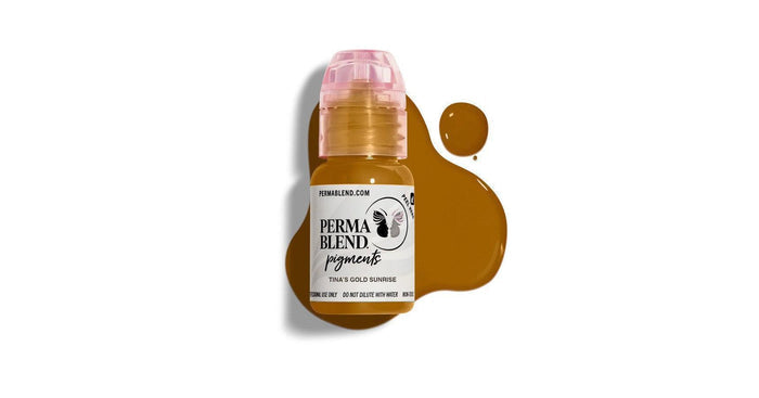 Perma Blend Brow Pigment - Tina's Golden Sunrise (0.5oz.)