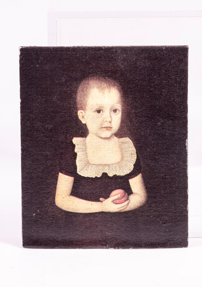 Picture of "Girl With A Peach" by John Brewster (Dutch Colonial Parlor)