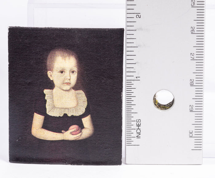Picture of "Girl With A Peach" by John Brewster (Dutch Colonial Parlor)