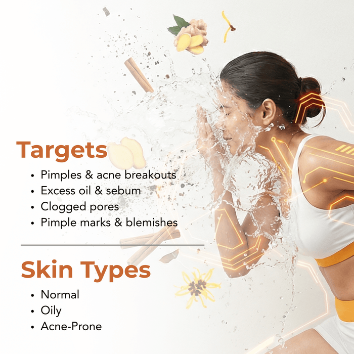 Pimple & Acne Control Face Wash - The Skin Story - Facewash